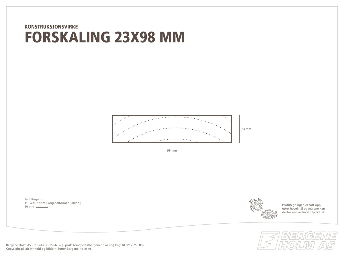 G-F 23X098 FORSKALING