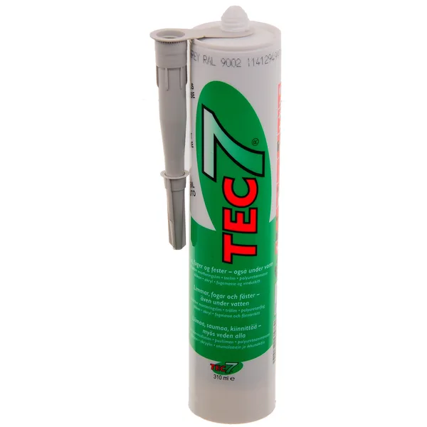 FUGEMASSE TEC7 LYS GRÅ 310ML