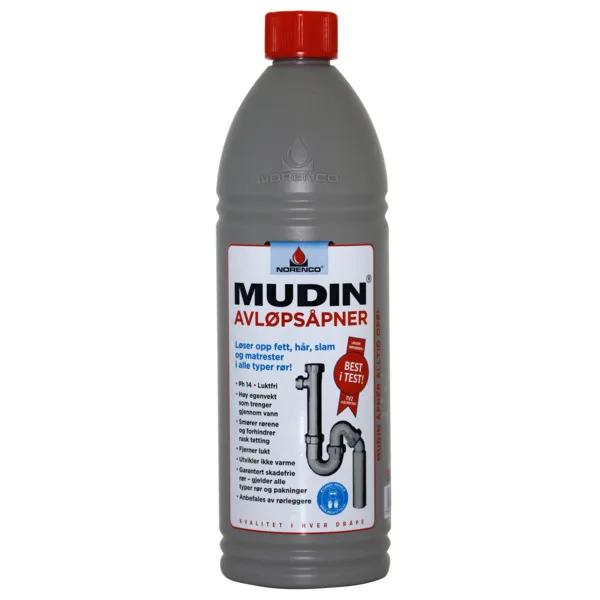 AVLØPSÅPNER MUDIN 1LTR