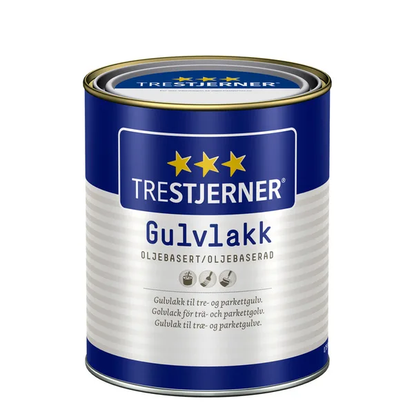 GULVLAKK OLJEB HBLANK 0,75L