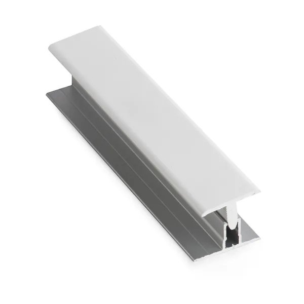 SKJØTELIST TO-DELT HVIT 2400MM
