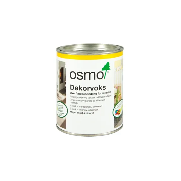 DEKORVOKS INT 3186 0,75L SNØ M