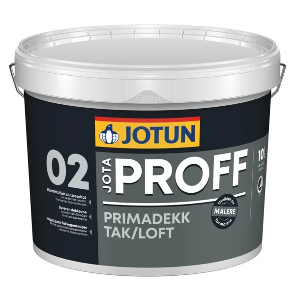 JOTAPROFF PRIMADEKK HVIT-B 9L