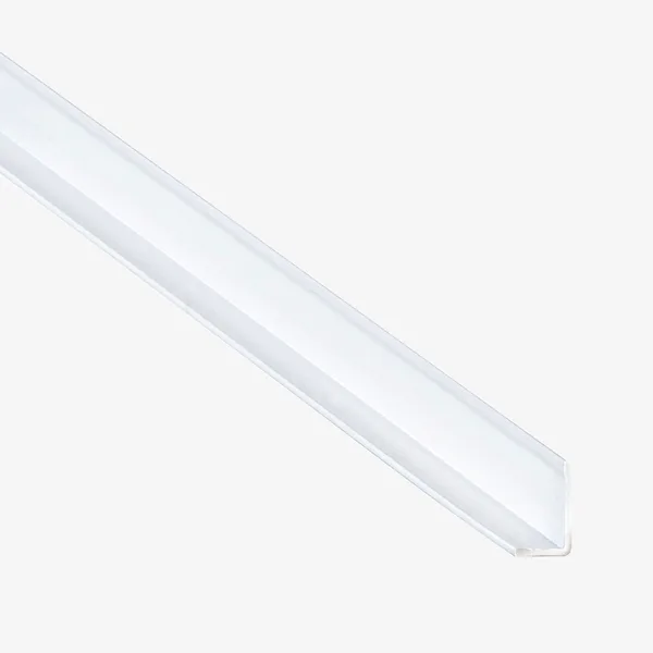LPROFIL SMAL HVIT 2400