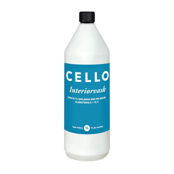 CELLO INTERIØRVASK 1L KONSENTR