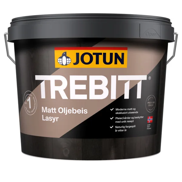 TREBITT MATT OLJEBEIS GUL
