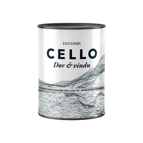 CELLO DØR/VINDU HVIT 0,68 LTR