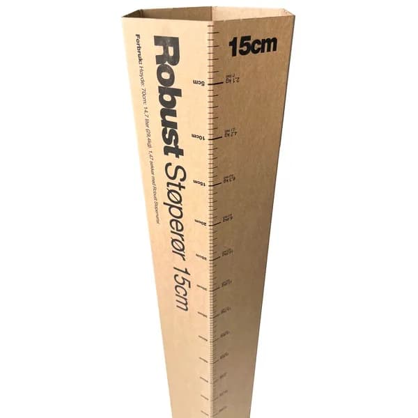 ROBUST STØPERØR 15CM