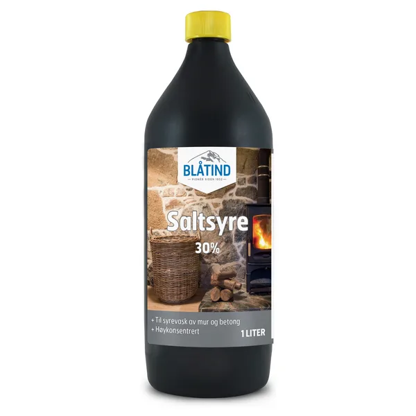 SALTSYRE 30% BLÅTIND 1LTR
