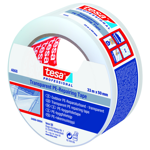 BYGGEFOLIE TAPE 33MX50MM TESA
