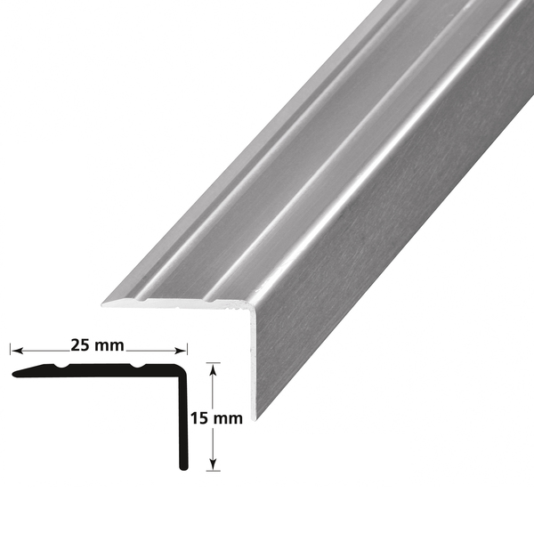 TRAPPENESE NR9 1.5M SØLV BLANK