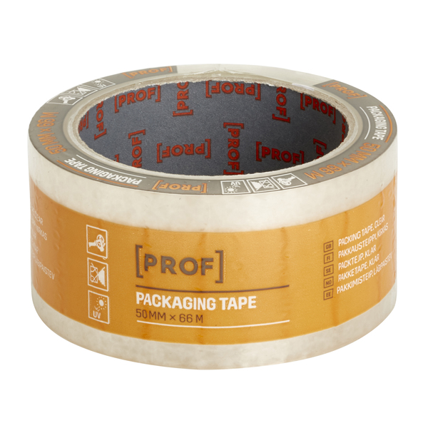 PAKKETAPE, KLAR PROF 50MM X 66