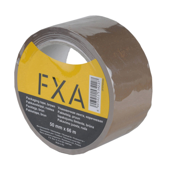 PAKKETAPE  BRUN FXA 50MM X 66M