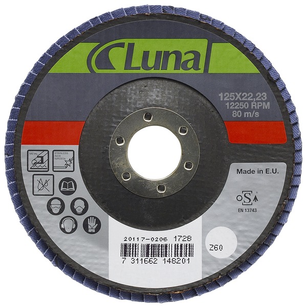 LAMELLRONDELL 125MM K60
