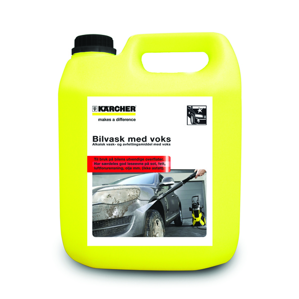 BILVASK M/VOKS 4 LITER