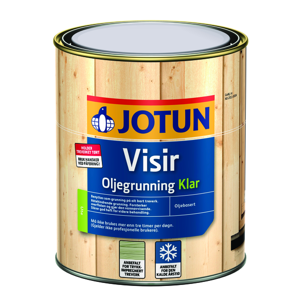 VISIR OLJEGRUNNING KLAR 1L