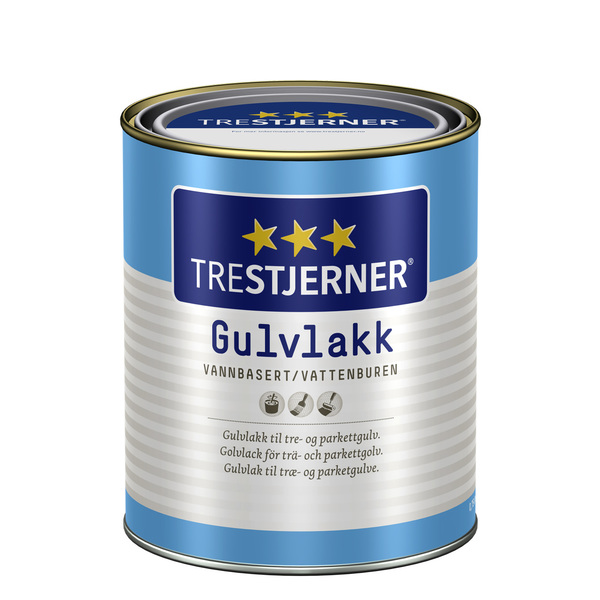 TRESTJERNER GULVLAKK SM 0,75L