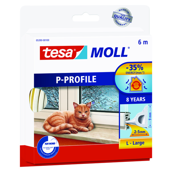 TETNINGSLIST P HVIT TESA 6M