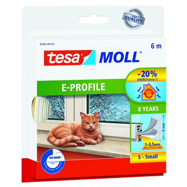 TETNINGSLIST E HVIT TESA 6M