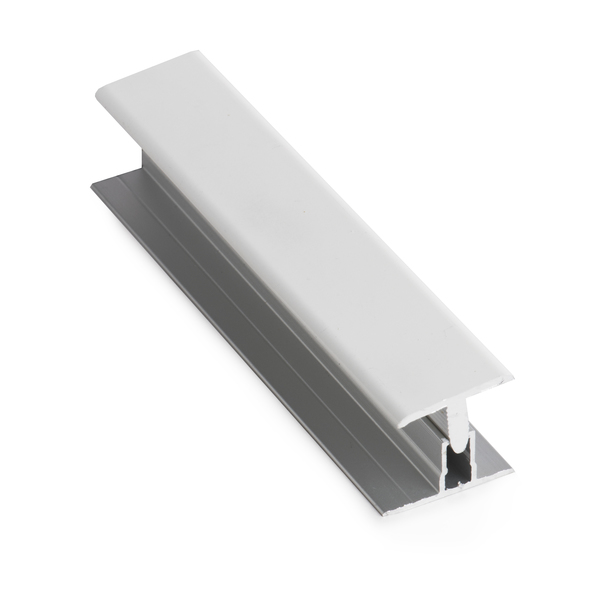 SKJØTELIST TO-DELT HVIT 2400MM