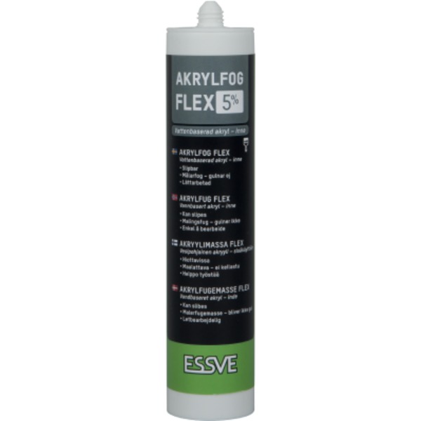 AKRYL FLEX 5 HVIT 300ML