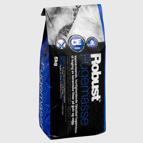 ROBUST FUGEMASSE MØRKEGRÅ 5KG