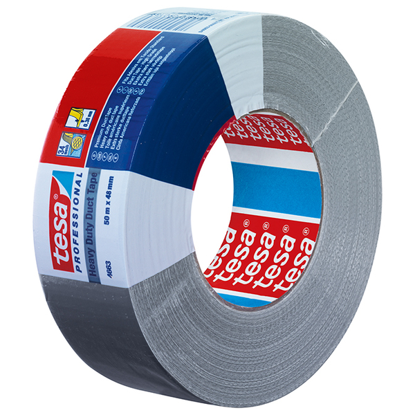 TAPE DUCT A50M SØLV 48MM