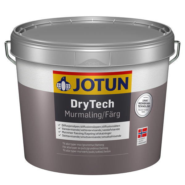 JOTUN DRYTECH MUR 001HVIT 3LTR