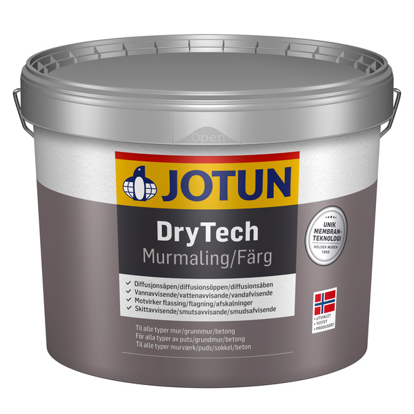 JOTUN MUR DRYTECH DYPGRÅ 9LTR