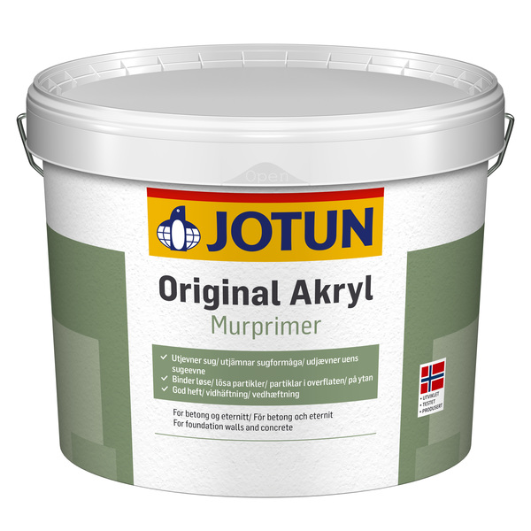 JOTUN ORIG AKRYL MURPIMER 10LT