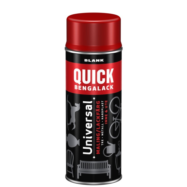 QUICK B SPRAY SIGNALRØD BLANK