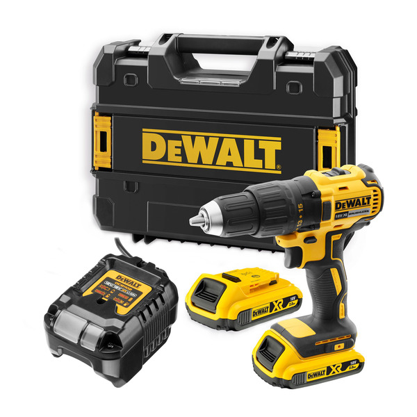 DRILL 18V XR 2X2,0AH DCD777D2T