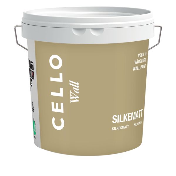VEGGMALING WALL HVIT 2,7LTR