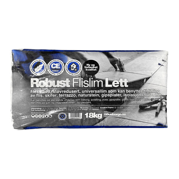 ROBUST FLISLIM LETT 18 KG