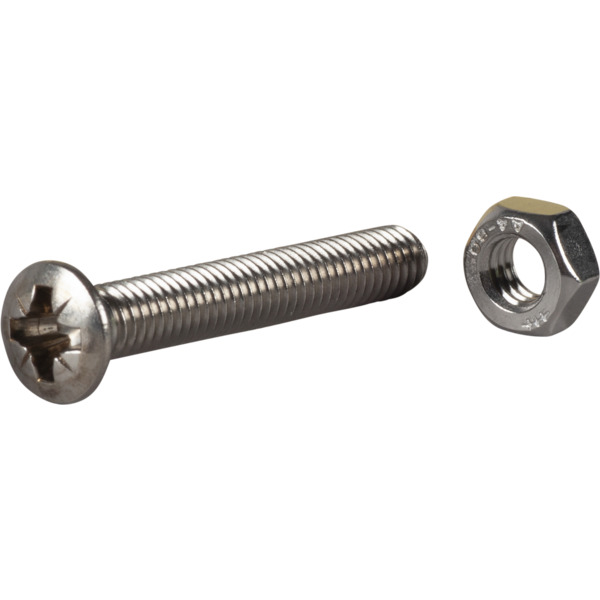 MASKINSKRUE MUTTER PH M6X40 A4