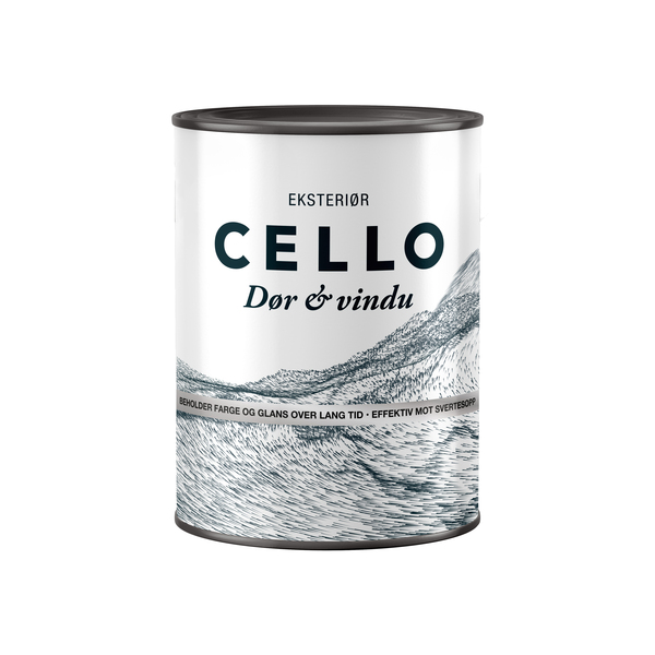 CELLO DØR/VINDU A 0,68 LTR